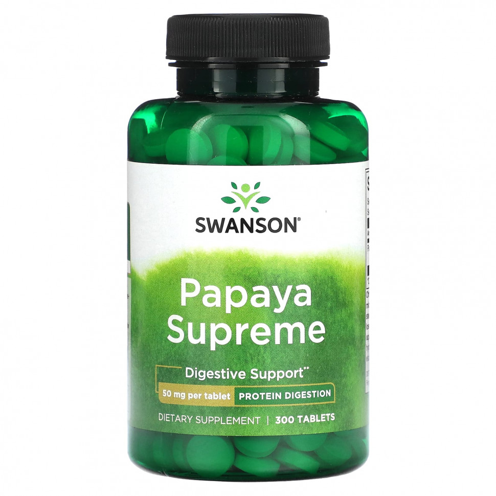   Swanson, Papaya Supreme, 50 , 300     -     -,    