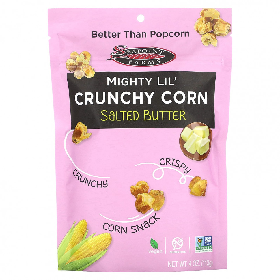   Seapoint Farms, Mighty Lil 'Crunchy Corn,  , 113  (4 )    -     -,    