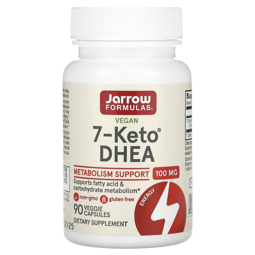   Jarrow Formulas, 7-Keto, , 100 , 90      -     -,    