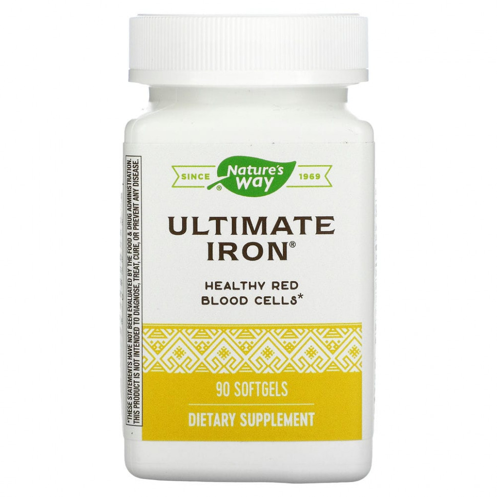   Nature's Way, Ultimate Iron, 90      -     -,    