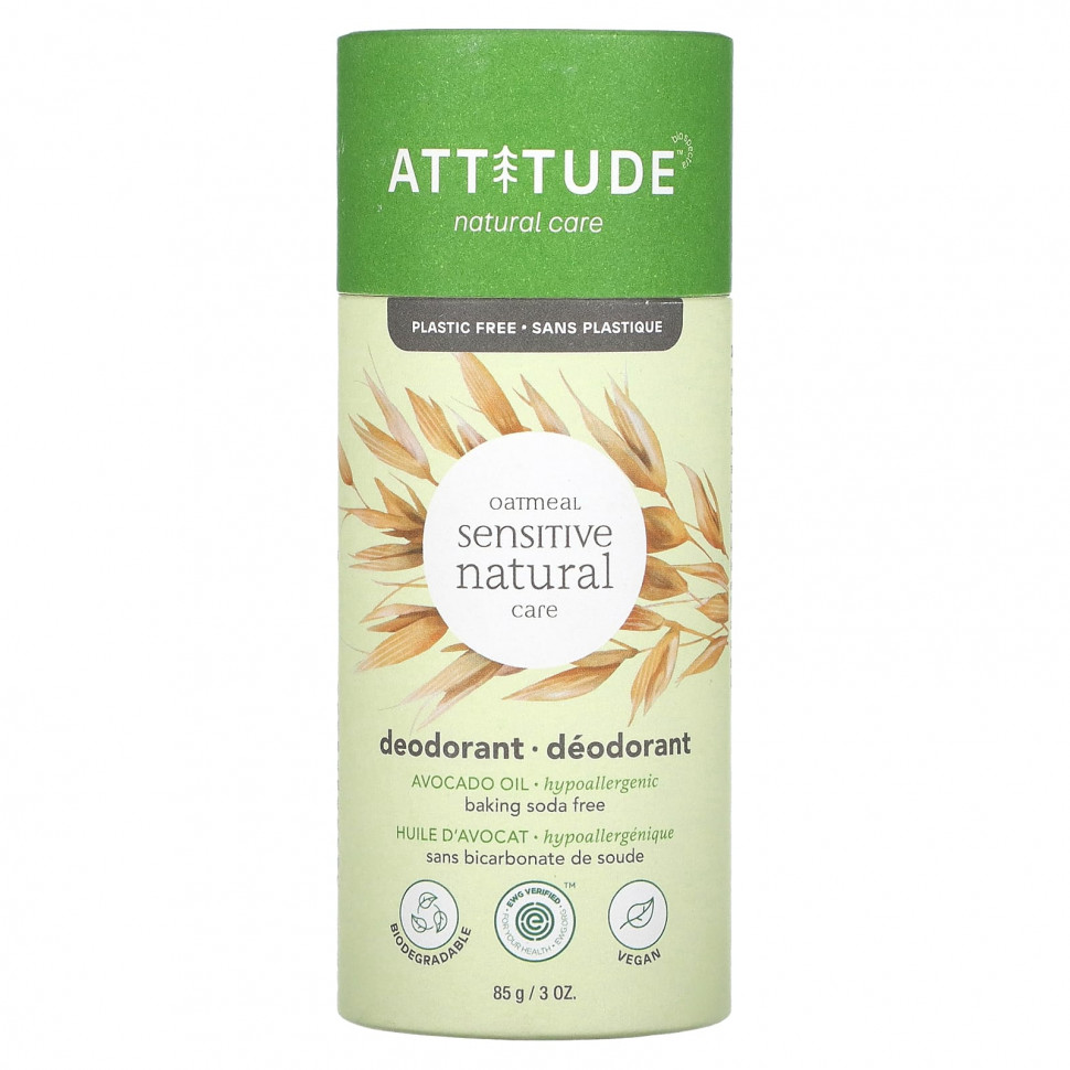   ATTITUDE, Oatmeal Sensitive Natural Care, ,  , 85  (3 )    -     -,    