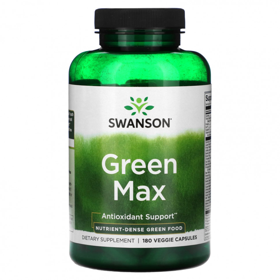   Swanson, Green Max`` 180      -     -,    