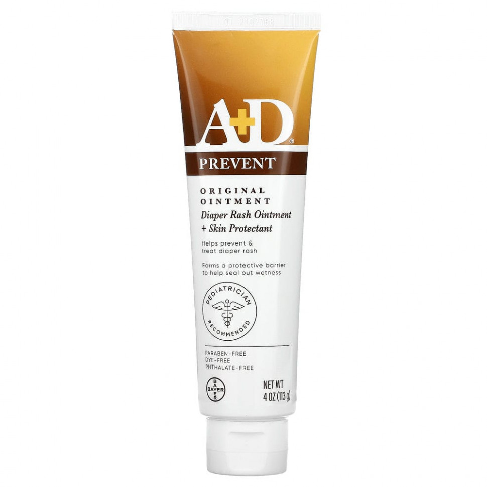   A+D, Original Ointment,     +    , 113  (4 )    -     -,    