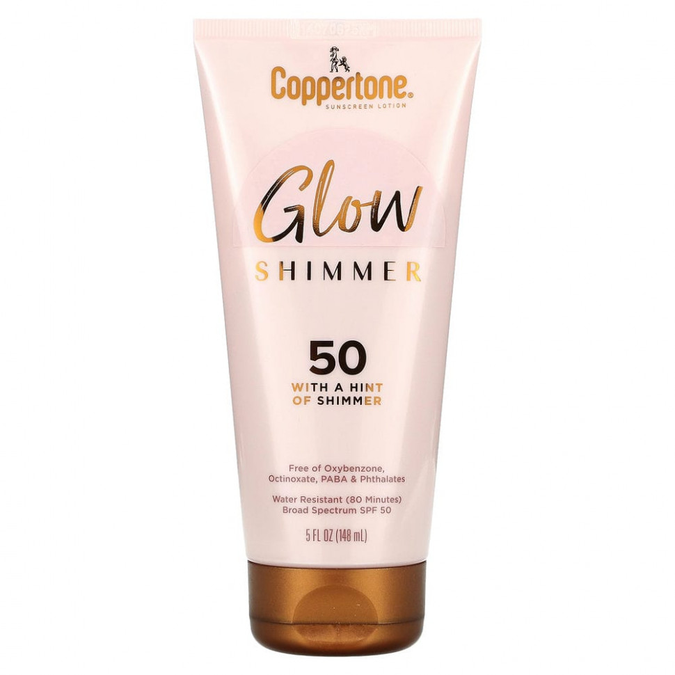   Coppertone, Glow, Shimmer,  , SPF 50, 148  (5 . )    -     -,    