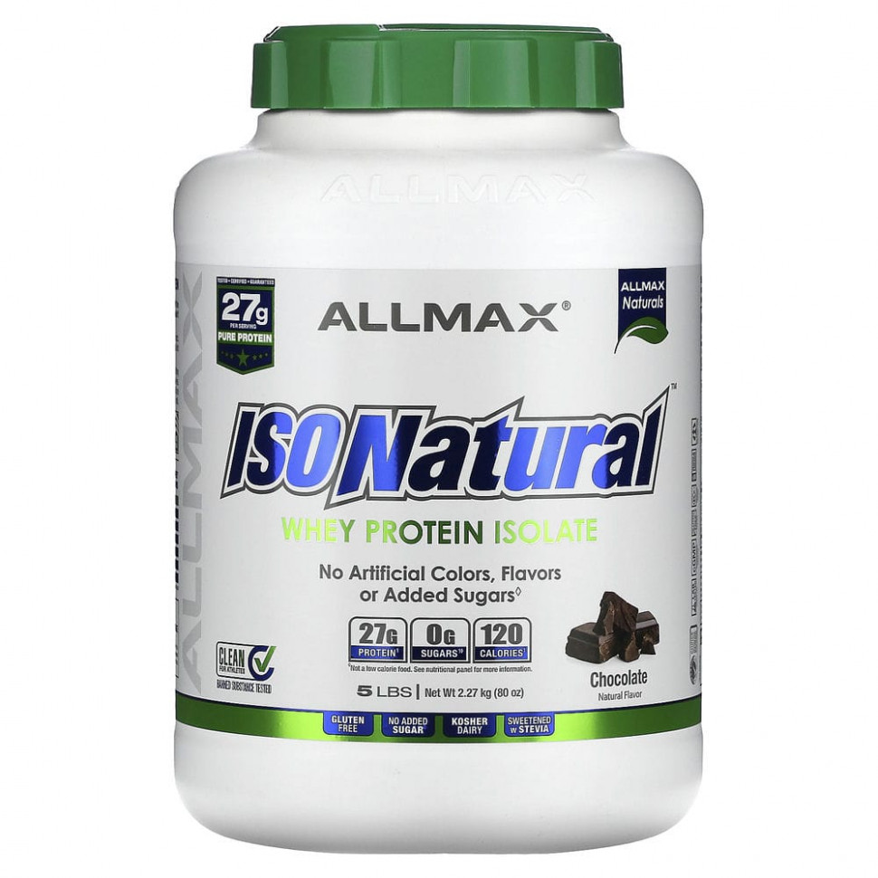   ALLMAX Nutrition, IsoNatural, 100% -   , , 5     -     -,    