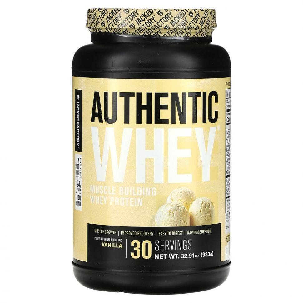   Jacked Factory, Authentic Whey,      , , 933  (32,91 )    -     -,    