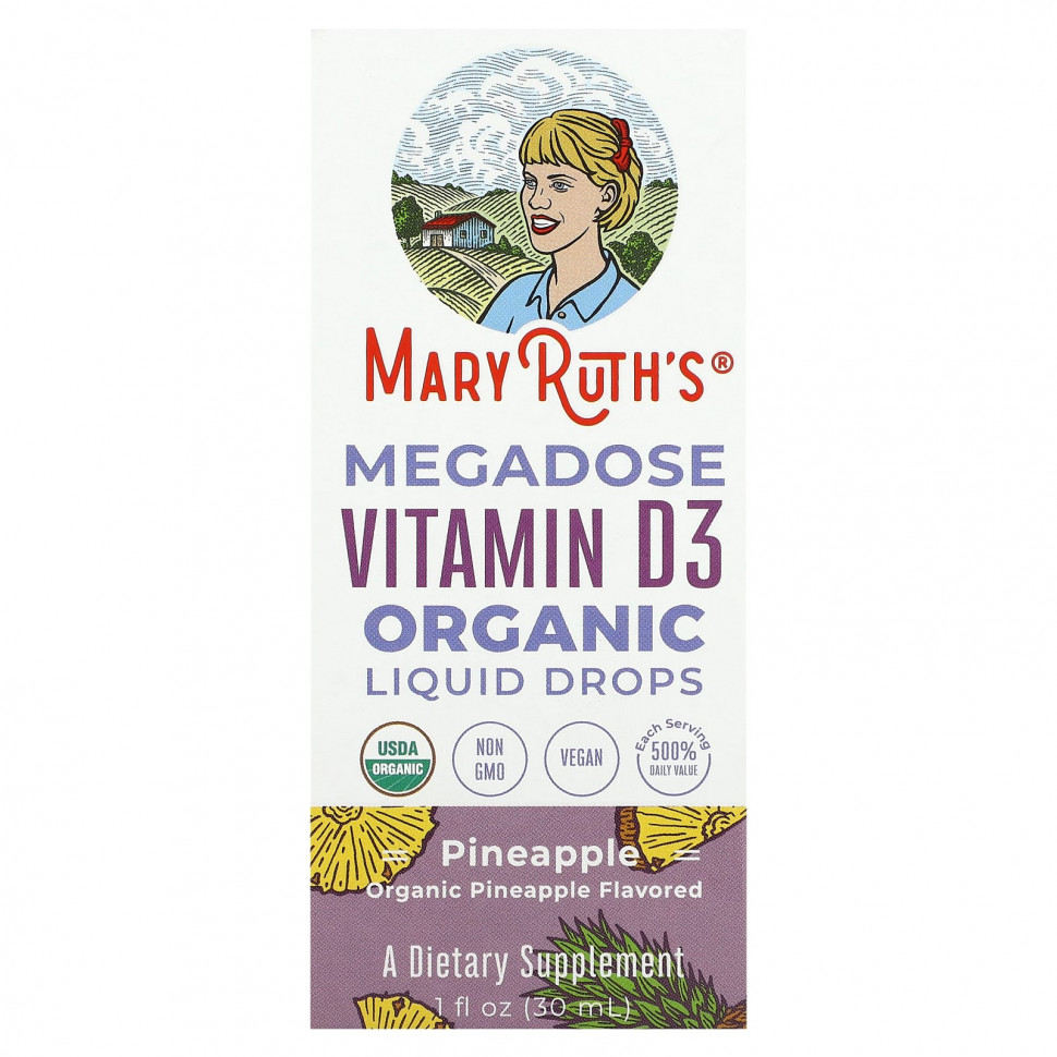   MaryRuth Organics,      D3 Megadose,  , 30  (1 . )    -     -,    