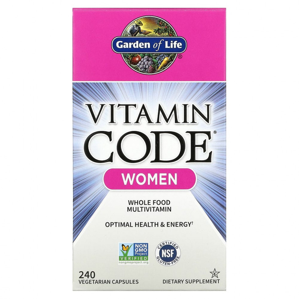   Garden of Life, Vitamin Code,      , 240      -     -,    