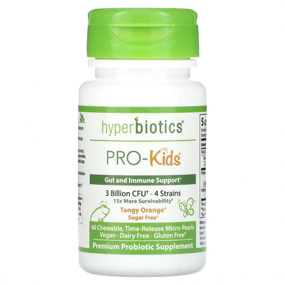   Hyperbiotics, PRO-Kids,  ,  , 3  , 60      -     -,    