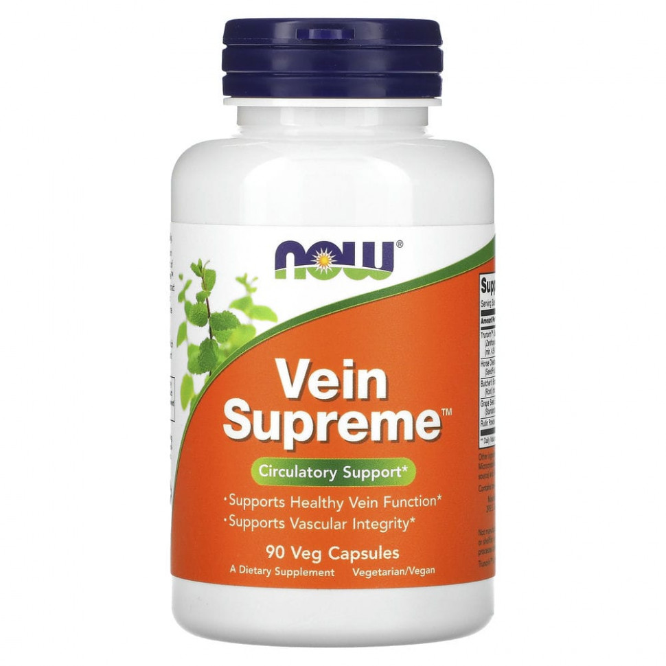   NOW Foods, Vein Supreme, 90      -     -,    