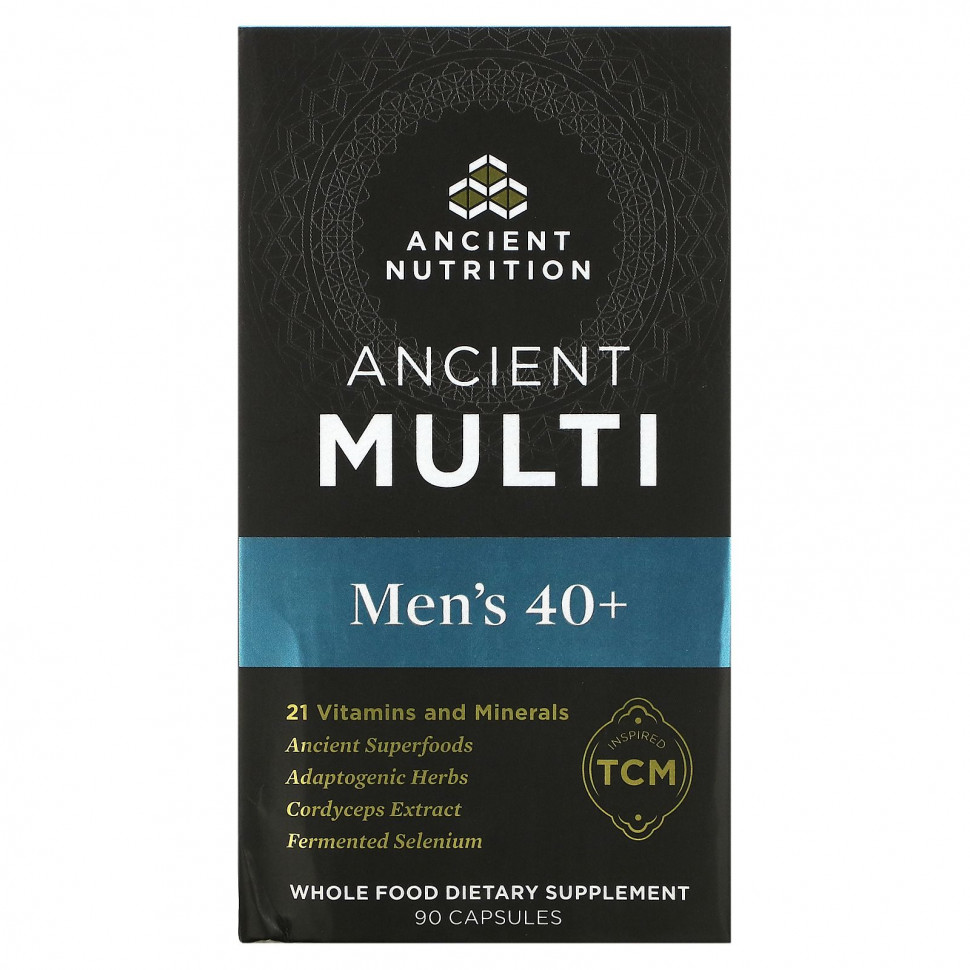   Dr. Axe / Ancient Nutrition, Ancient Multi,    40 , 90     -     -,    