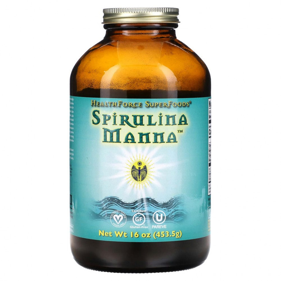   HealthForce Superfoods, Spirulina Manna, 453,5  (16 )    -     -,    