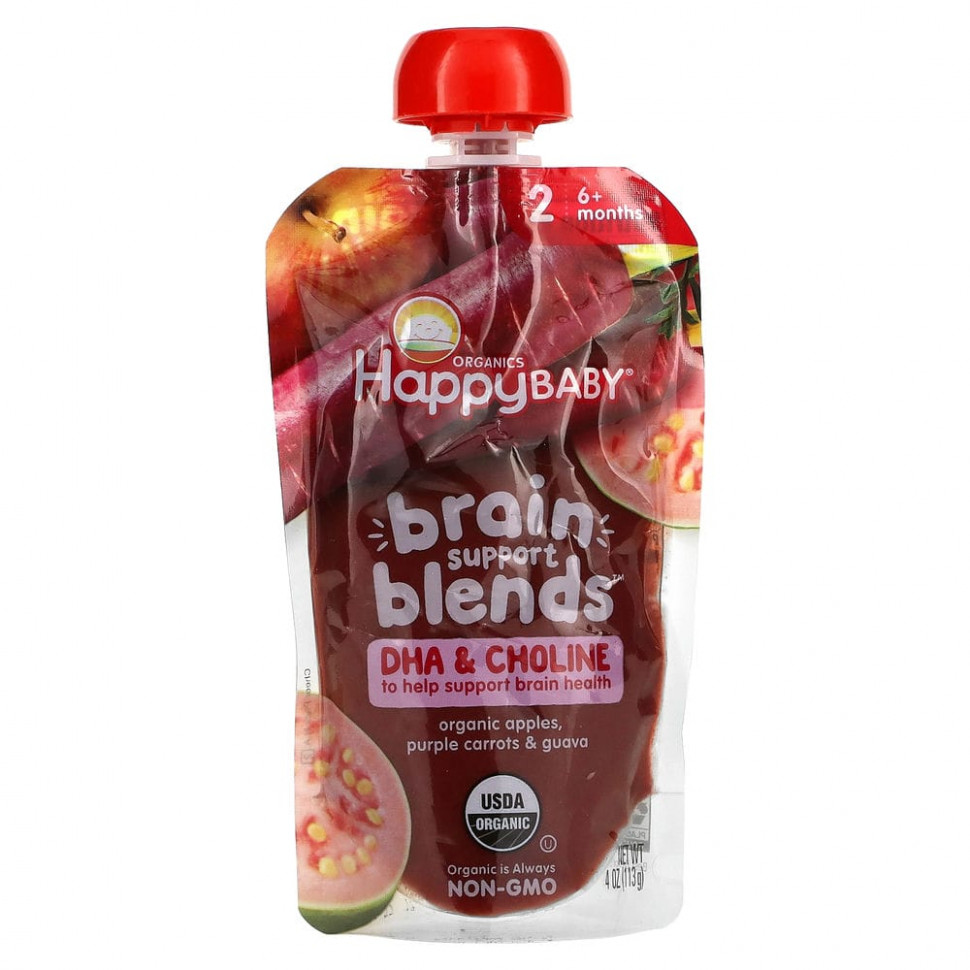   Happy Family Organics, Happy Baby,    ,  6 ,  ,    , 113  (4 )    -     -,    