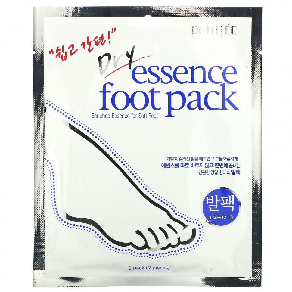   Petitfee, Dry Essence Foot Pack,   , 1     -     -,    