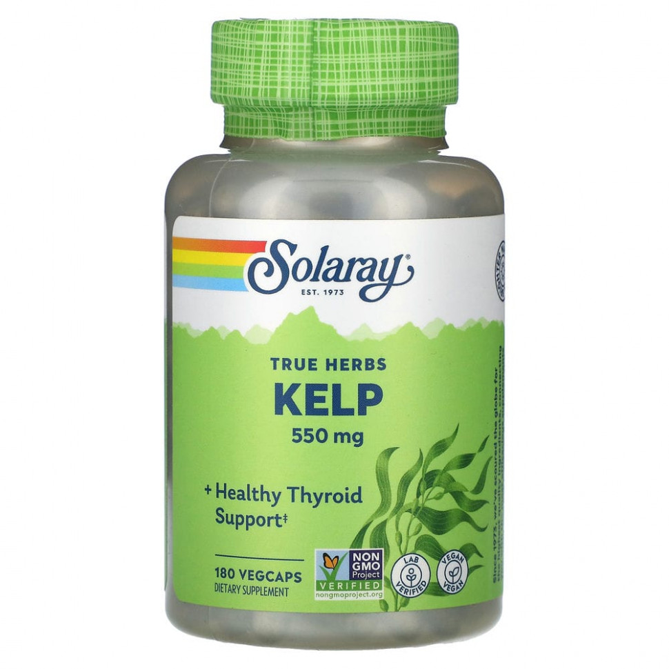   Solaray, True Herbs, , 550 , 180      -     -,    