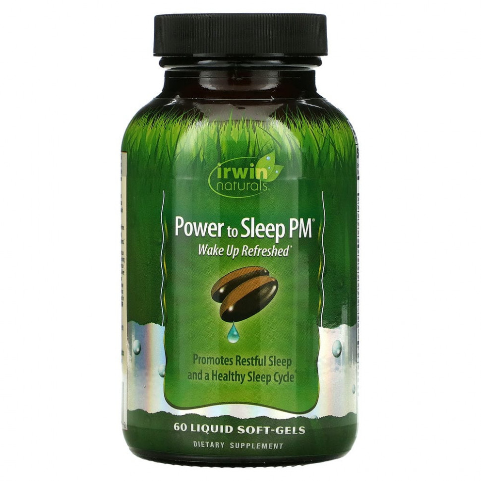   Irwin Naturals, Power to Sleep PM, 60         -     -,    