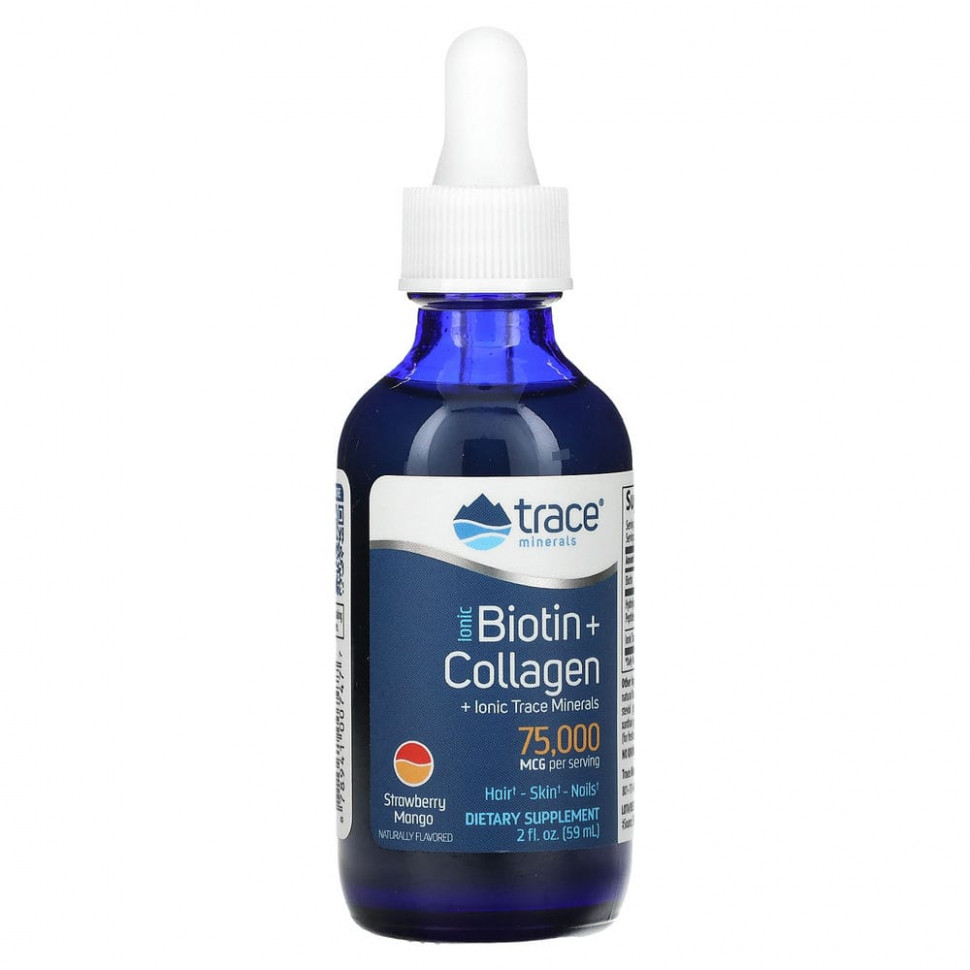   Trace Minerals , Ionic Biotin + Collagen,   , 75000 , 59  (2 . )    -     -,    