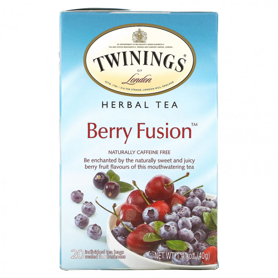   Twinings, Berry Fusion,  ,  , 20  , 40  (1,41 )    -     -,    