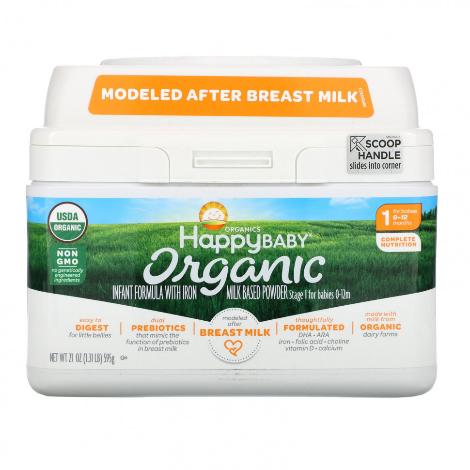   Happy Family Organics, Organics Happy Baby,      ,  1,    12 , 595  (21 )    -     -,    