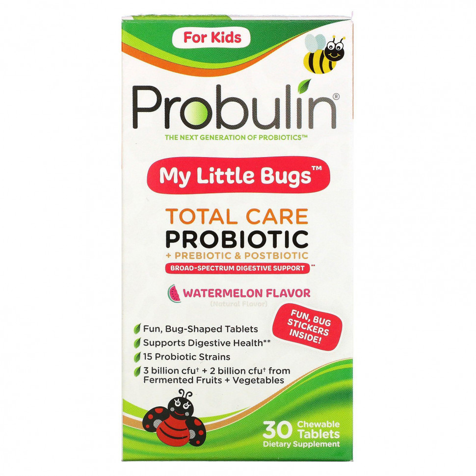   Probulin,  , My Little Bugs,  Total Care +   , , 30      -     -,    