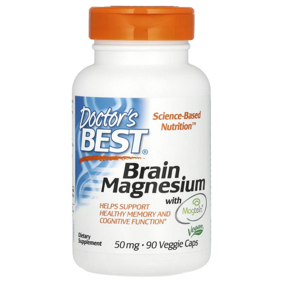   Doctor's Best,      Magtein, 50 , 90      -     -,    