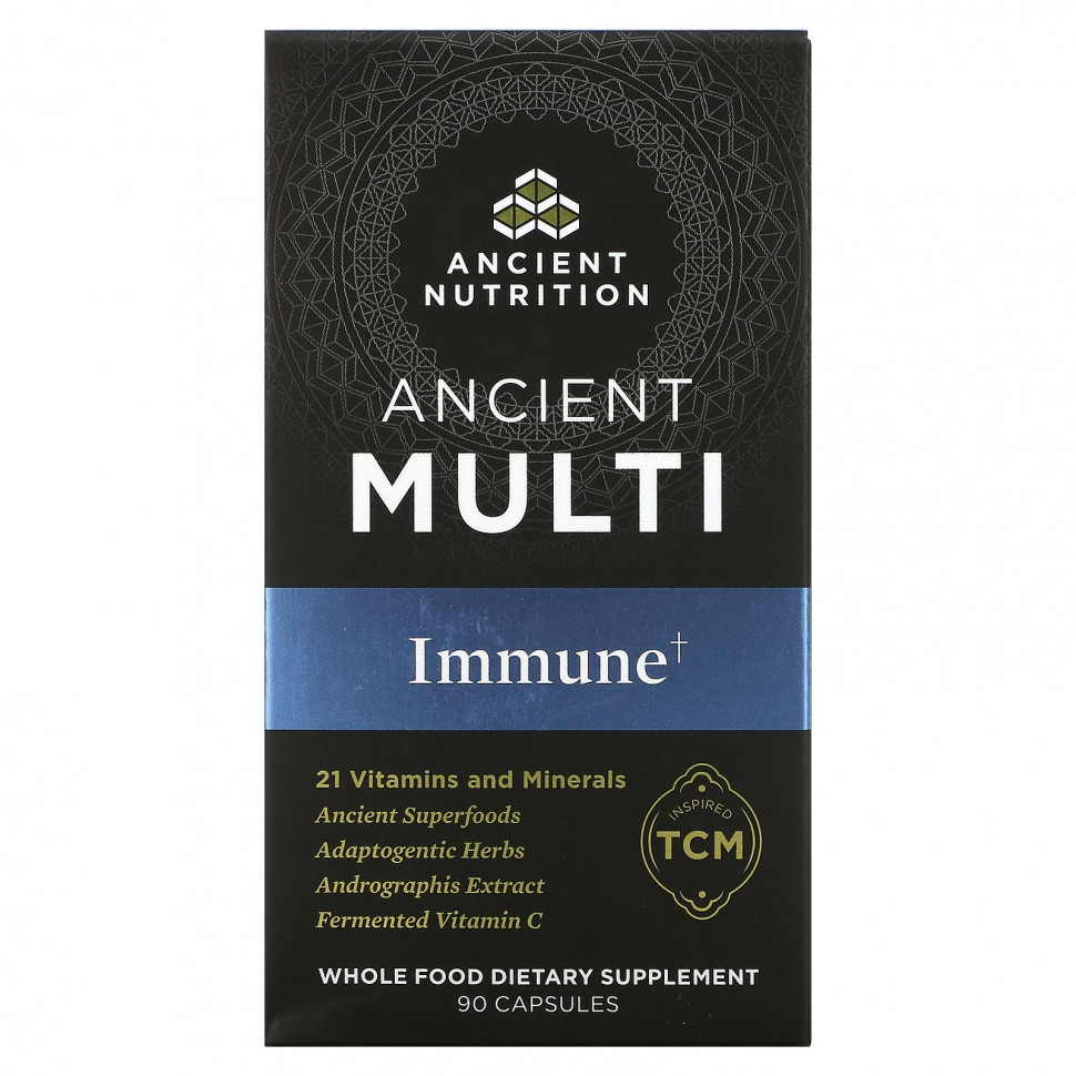   Dr. Axe / Ancient Nutrition, Ancient Multi,  , 90     -     -,    