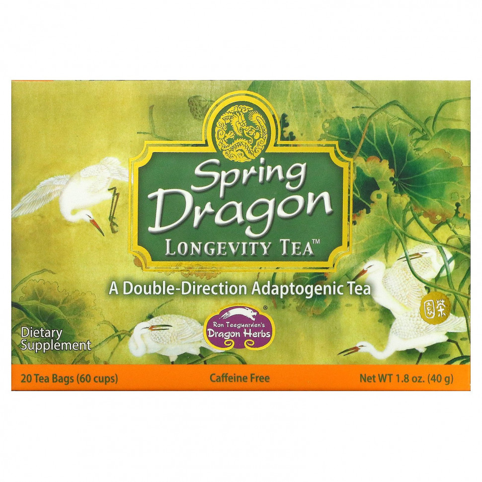   Dragon Herbs, Spring Dragon Longevity Tea,  , 20  , 1,8  (50 )    -     -,    