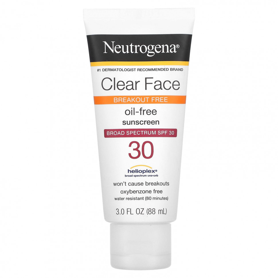   Neutrogena, Clear Face,   ,   , SPF 30,  , 88  (3 . )    -     -,    