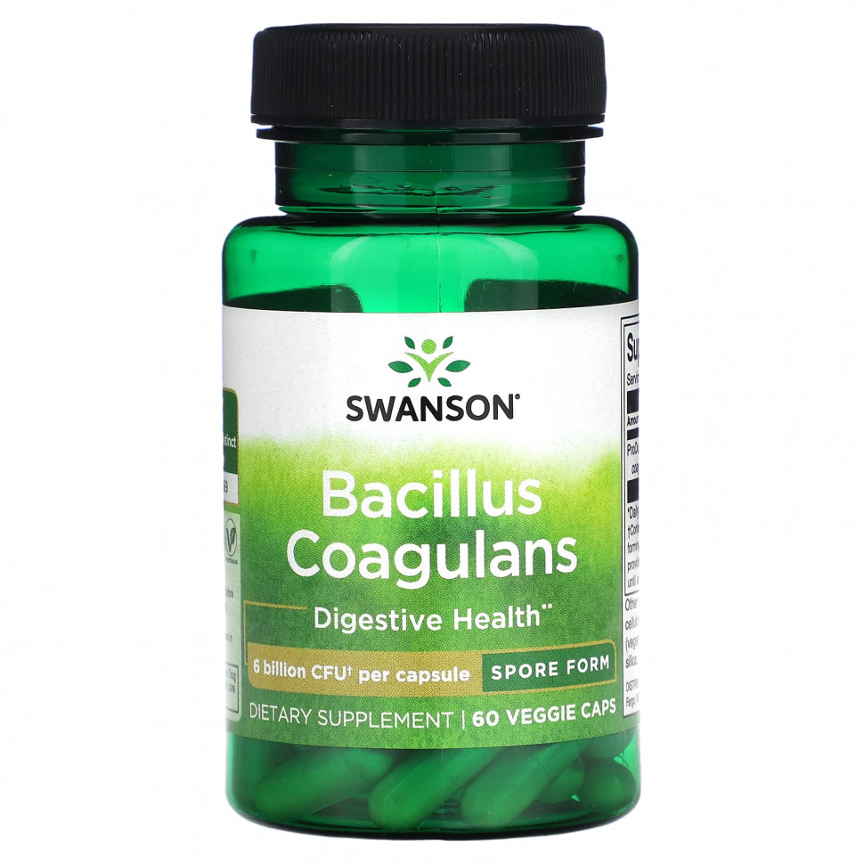   Swanson, Bacillus Coagulans, 6  , 60      -     -,    