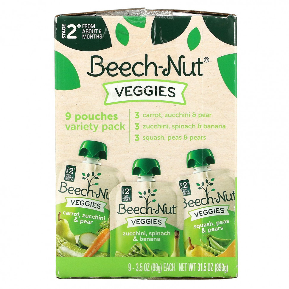   Beech-Nut, Veggies, Variety Pack,  2, 9 , 99  (3,5 )    -     -,    