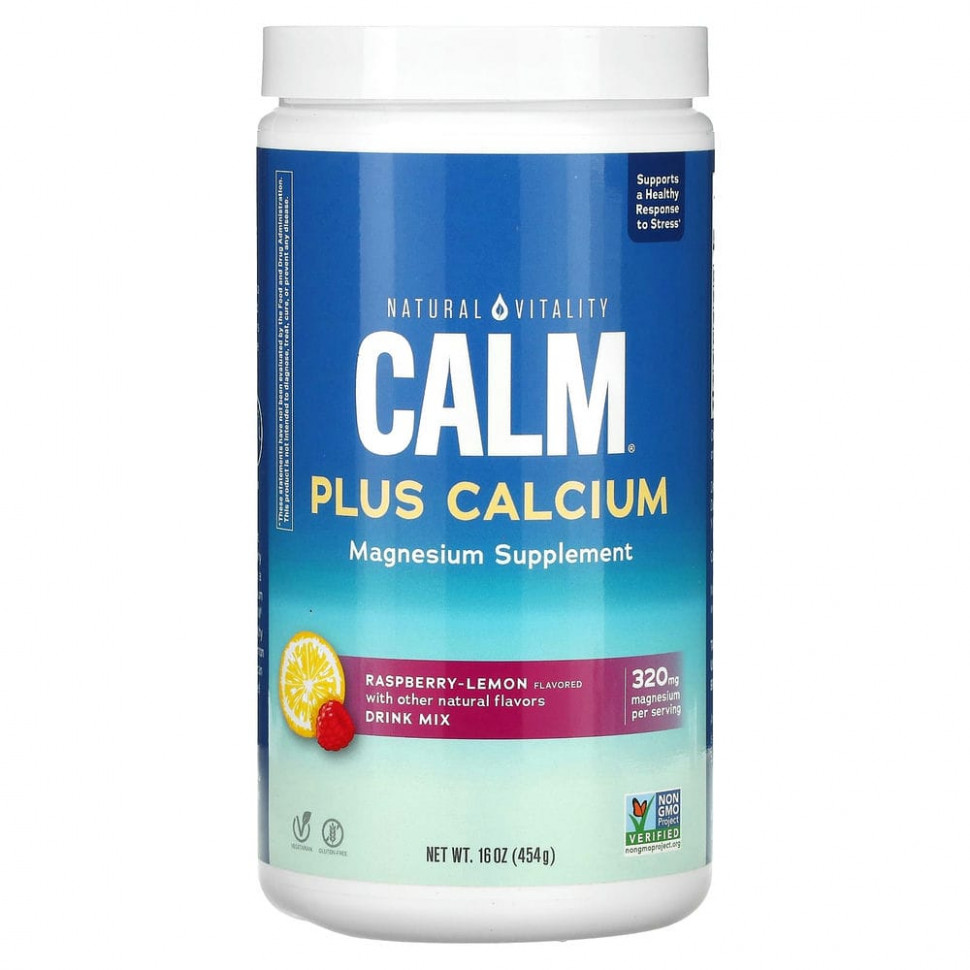   Natural Vitality, Natural Calm Plus Calcium     , 454  (16 )    -     -,    