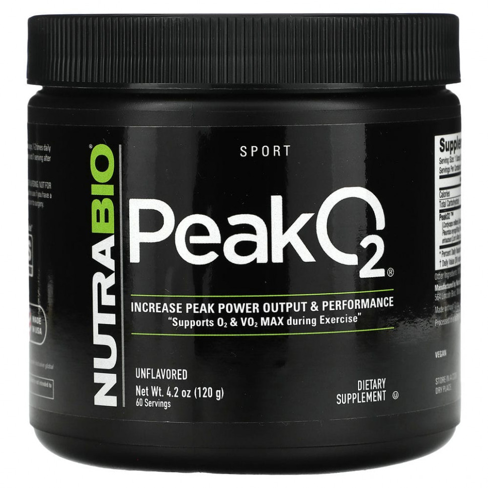   Nutrabio Labs, Peak O2,  , 120  (4,2 )    -     -,    