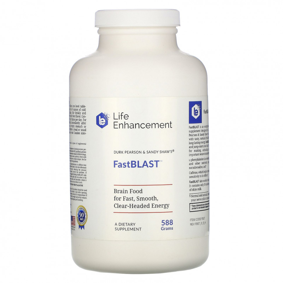   Life Enhancement, Durk Pearson & Sandy Shaw, FastBLAST, 588     -     -,    