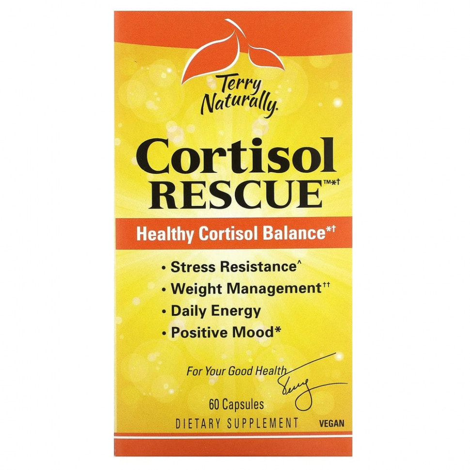   Terry Naturally, Cortisol Rescue, 60     -     -,    