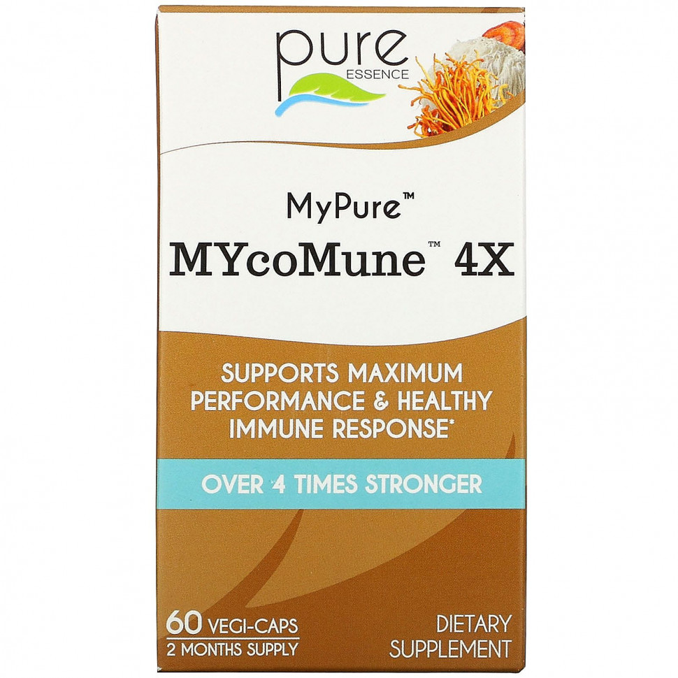   Pure Essence, MyPure, MYcoMune 4X, 60        -     -,    