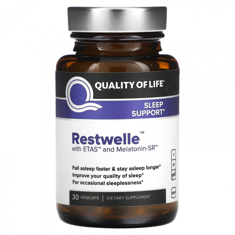   Quality of Life Labs, Restwelle  ETAS  -SR, 30      -     -,    