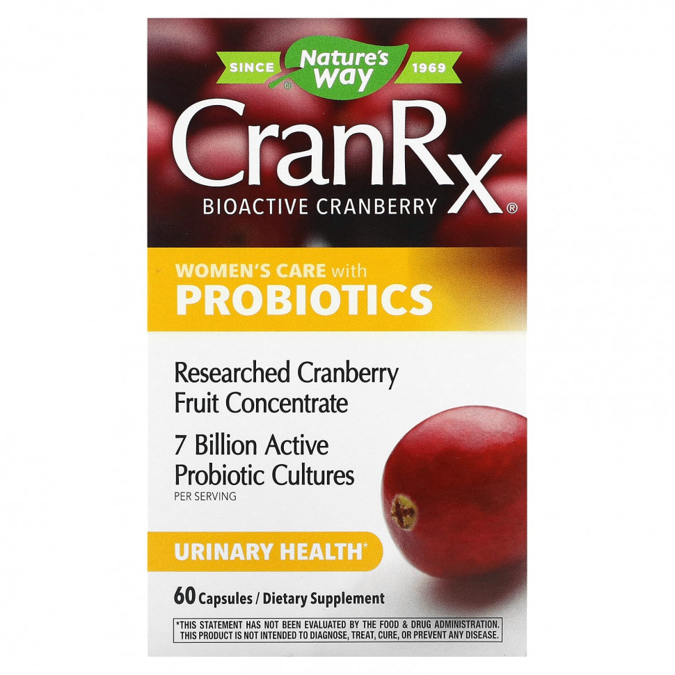   Nature's Way, CranRx,     , 60     -     -,    