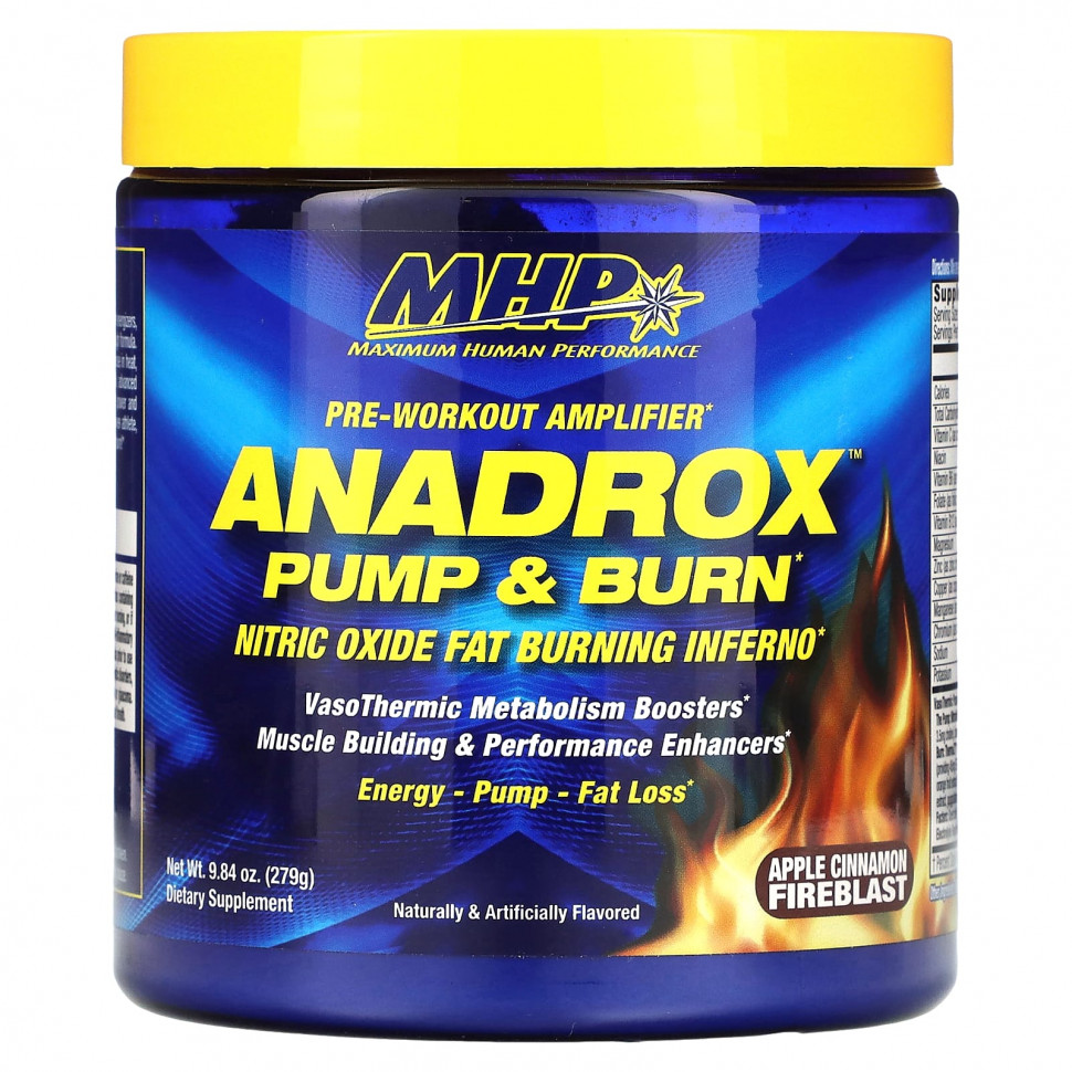   MHP, Anadrox Pump & Burn,  , - , 279  (9,84 )    -     -,    