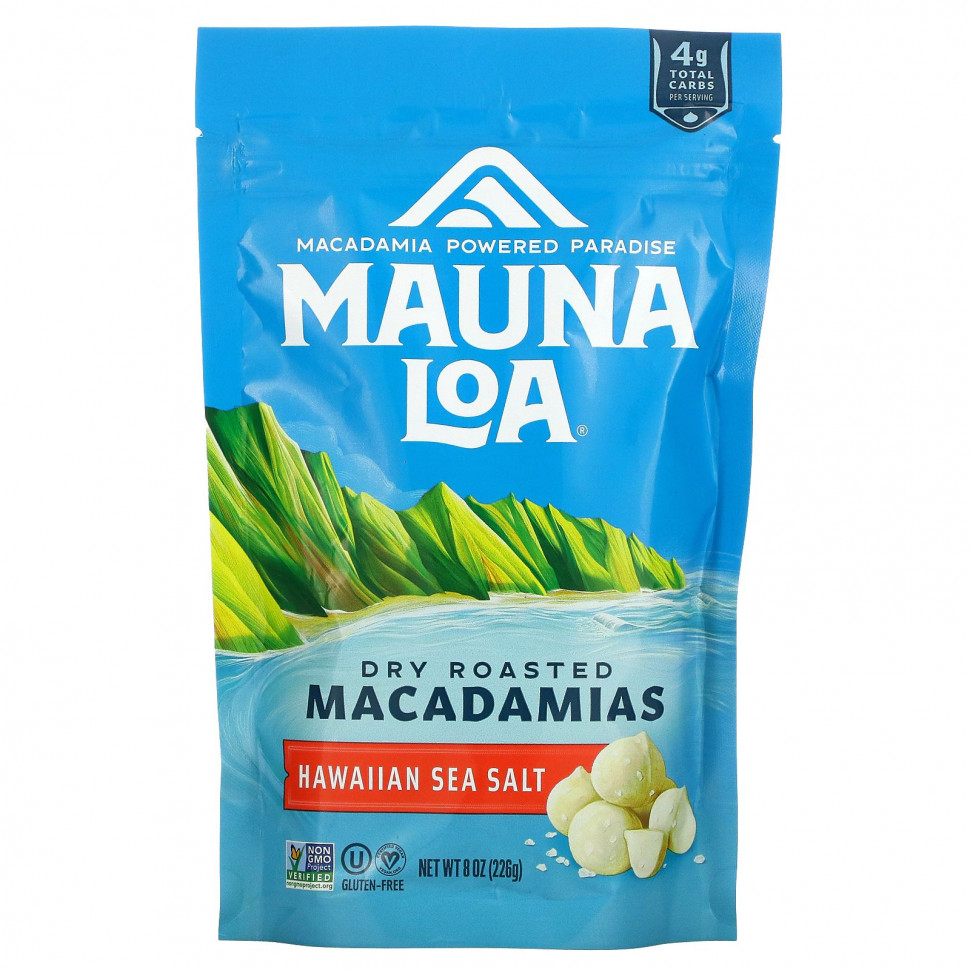   Mauna Loa, Dry Roasted Macadamias,   , 226  (8 )    -     -,    