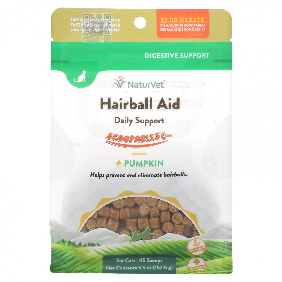   NaturVet, Scoopables,   Hairball Aid + ,  , , 45  , 157,5  (5,5 )    -     -,    