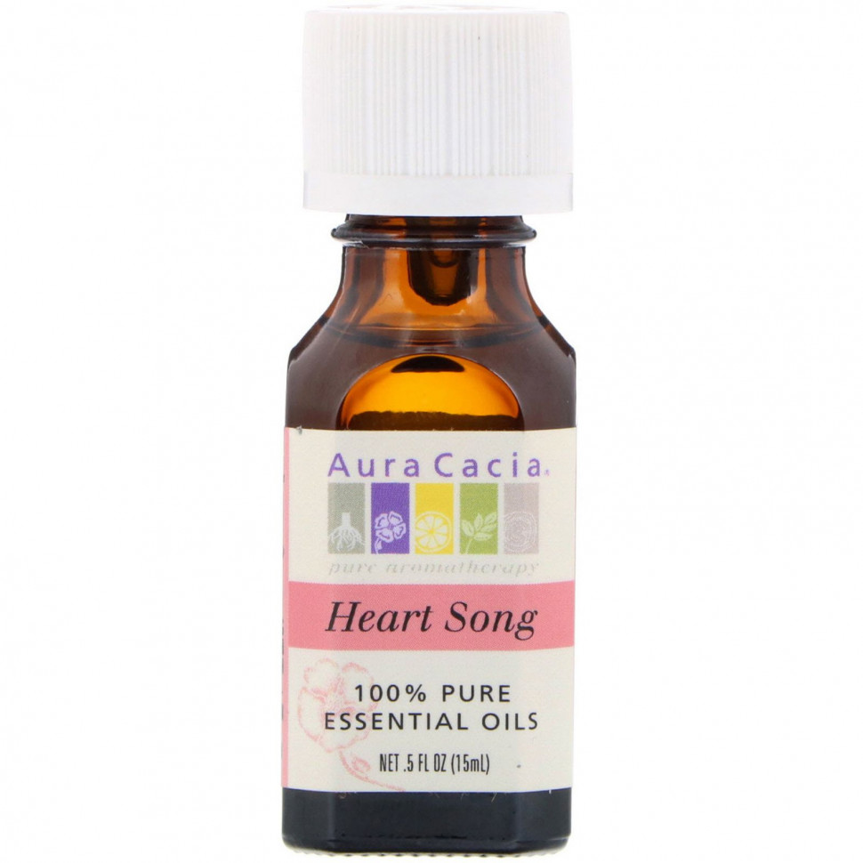   Aura Cacia, Heart Song, 100%   , 15  (0,5 . )    -     -,    