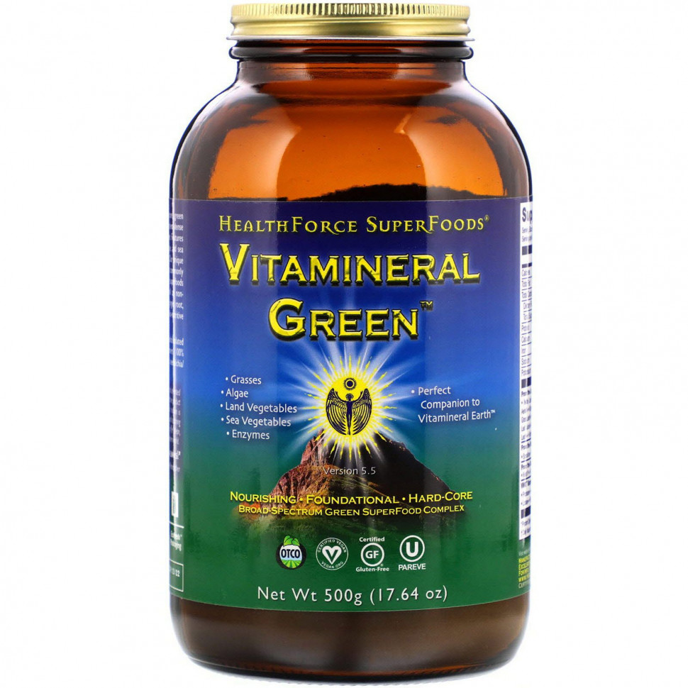   HealthForce Superfoods, Vitamineral Green,  5.5, 500  (17,64 )    -     -,    