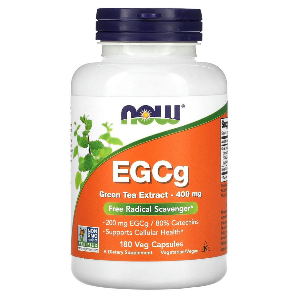   NOW Foods, EGCg,   , 400 , 180      -     -,    