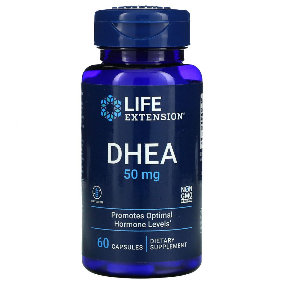   Life Extension, DHEA, 50 , 60     -     -,    