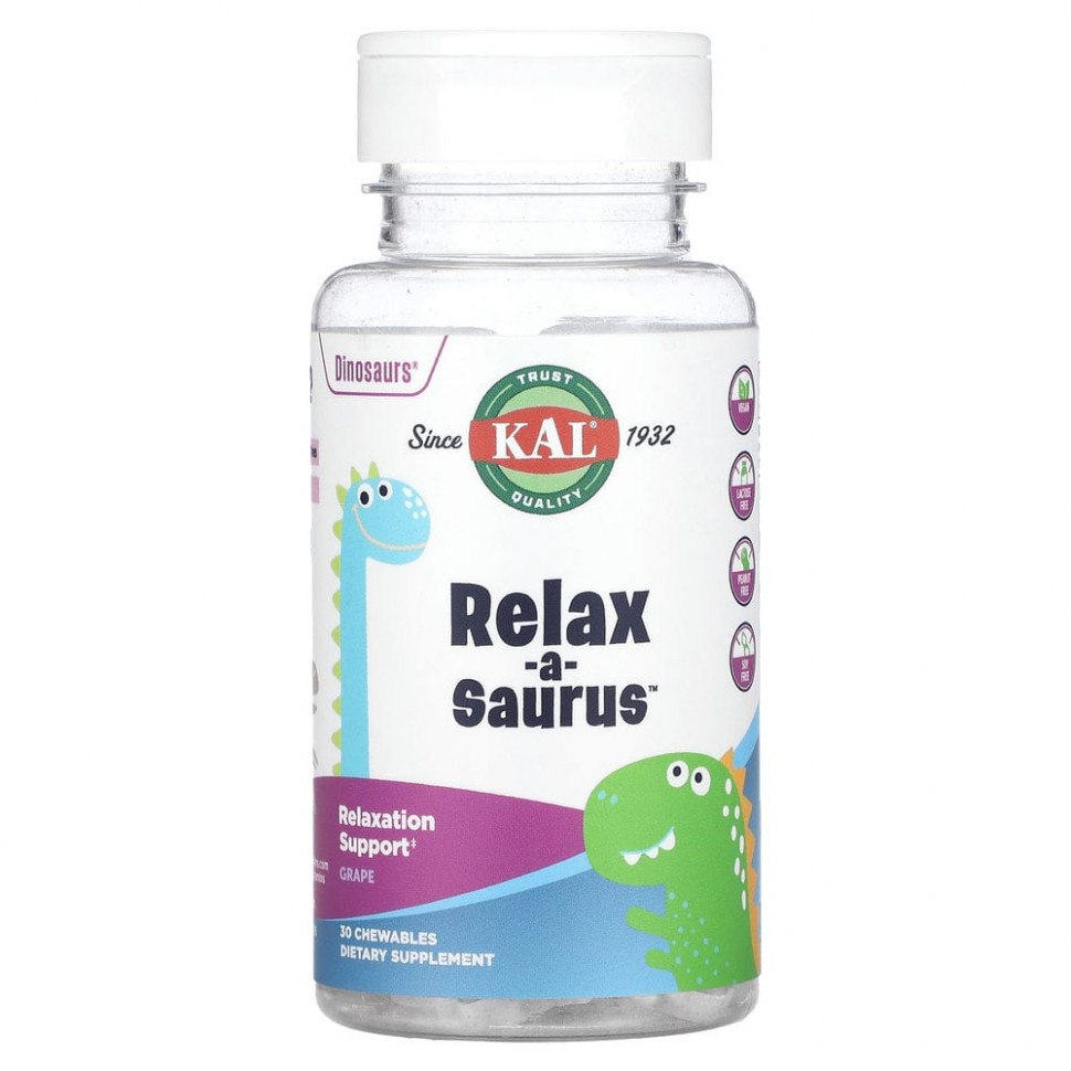   KAL, Dinosaurs, Relax-a-Saurus,   L-,  , 30      -     -,    