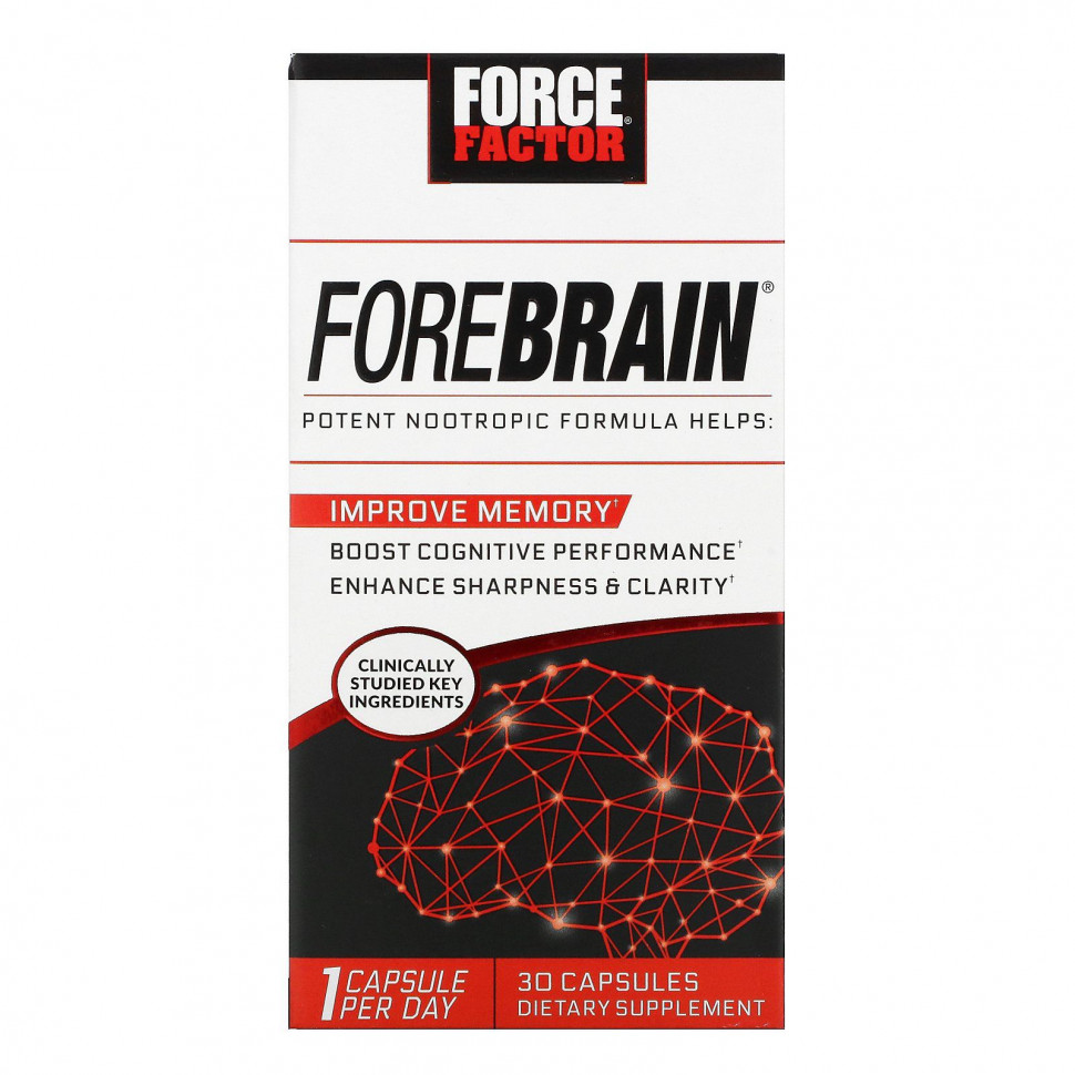   Force Factor, Forebrain, 30     -     -,    