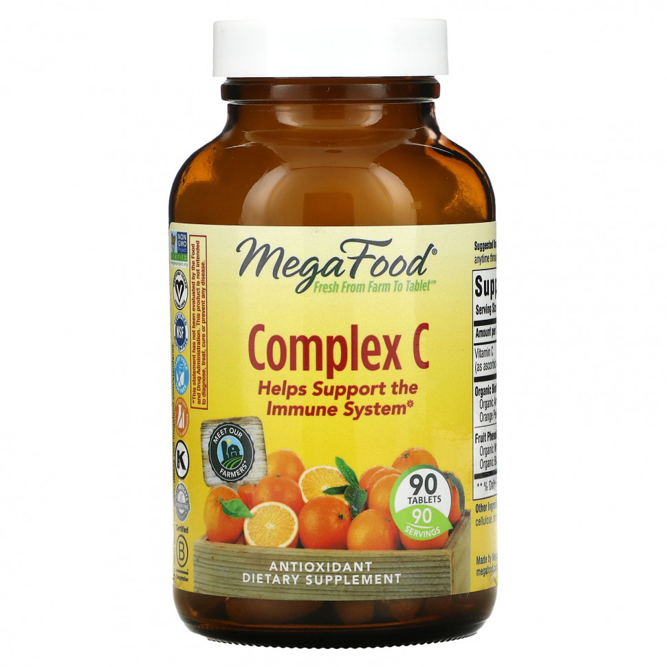   MegaFood, Complex C, 90     -     -,    