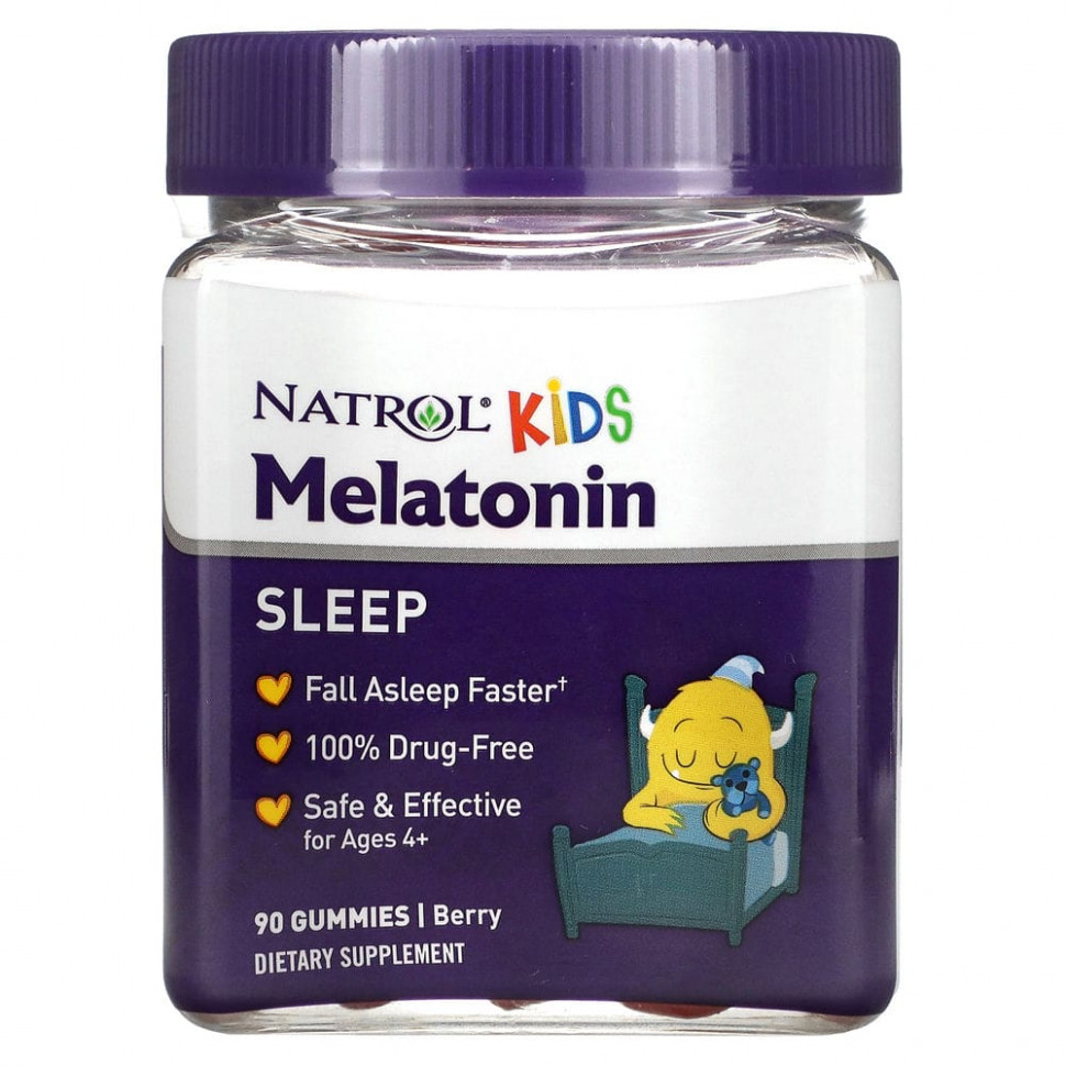   Natrol, Kids, ,    4 ,  , 90      -     -,    