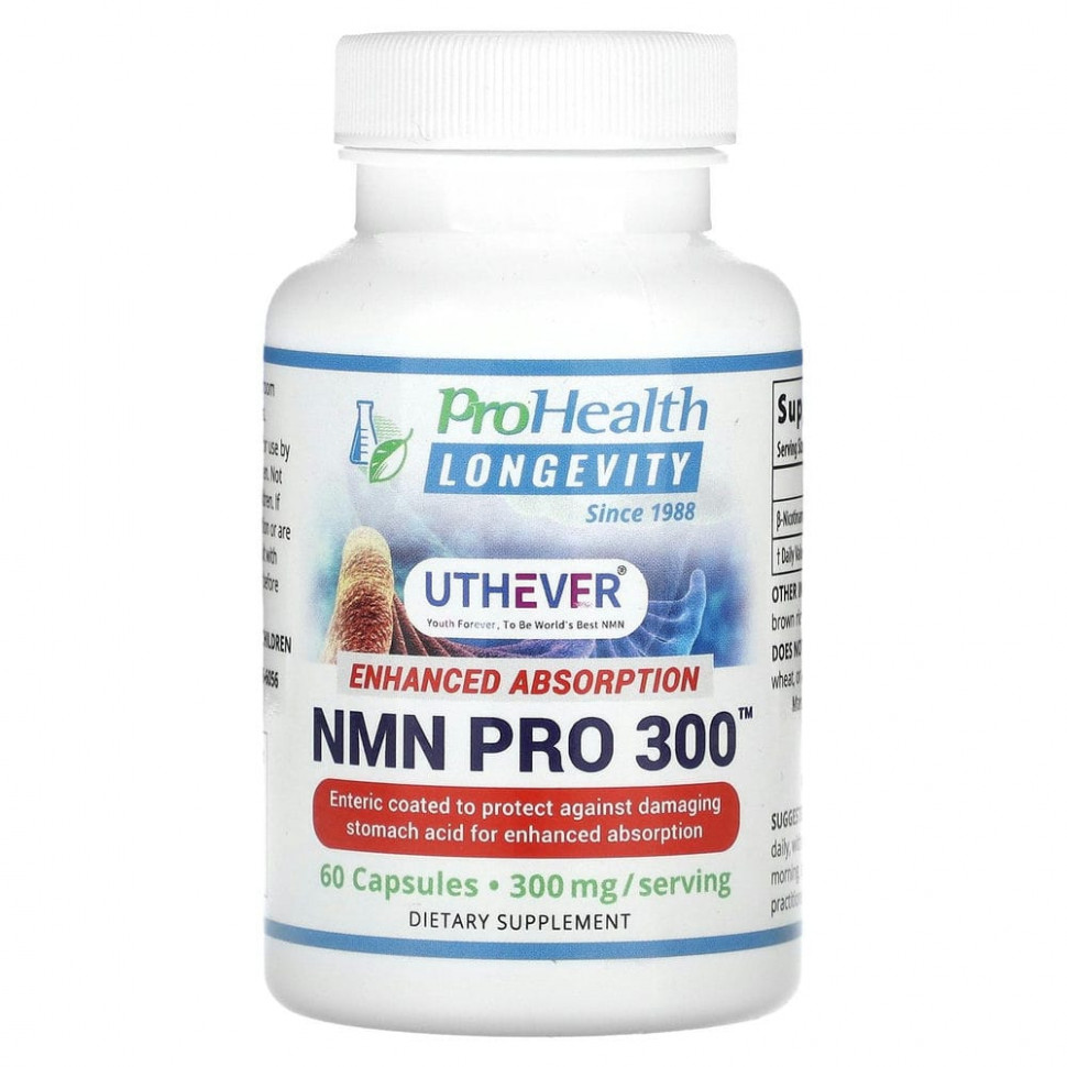   ProHealth Longevity, NMN Pro 300,  , 150 , 60     -     -,    