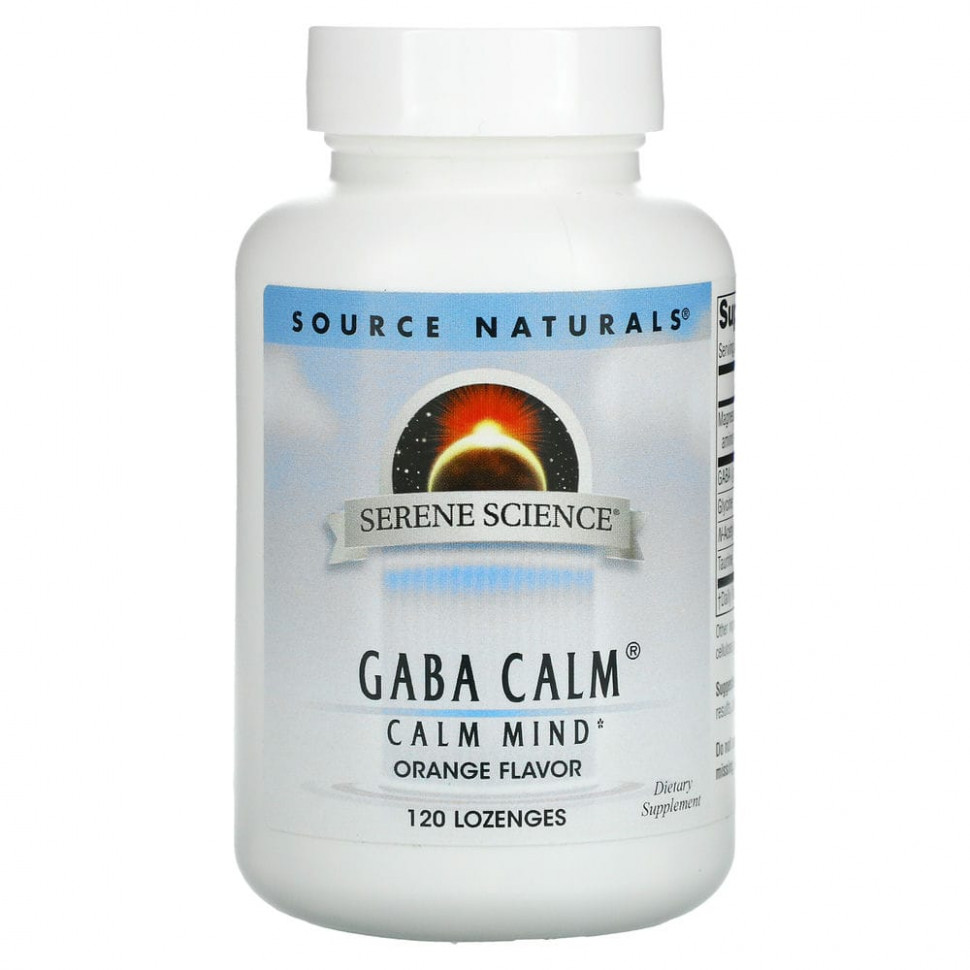   Source Naturals, GABA Calm, ,  , 120       -     -,    